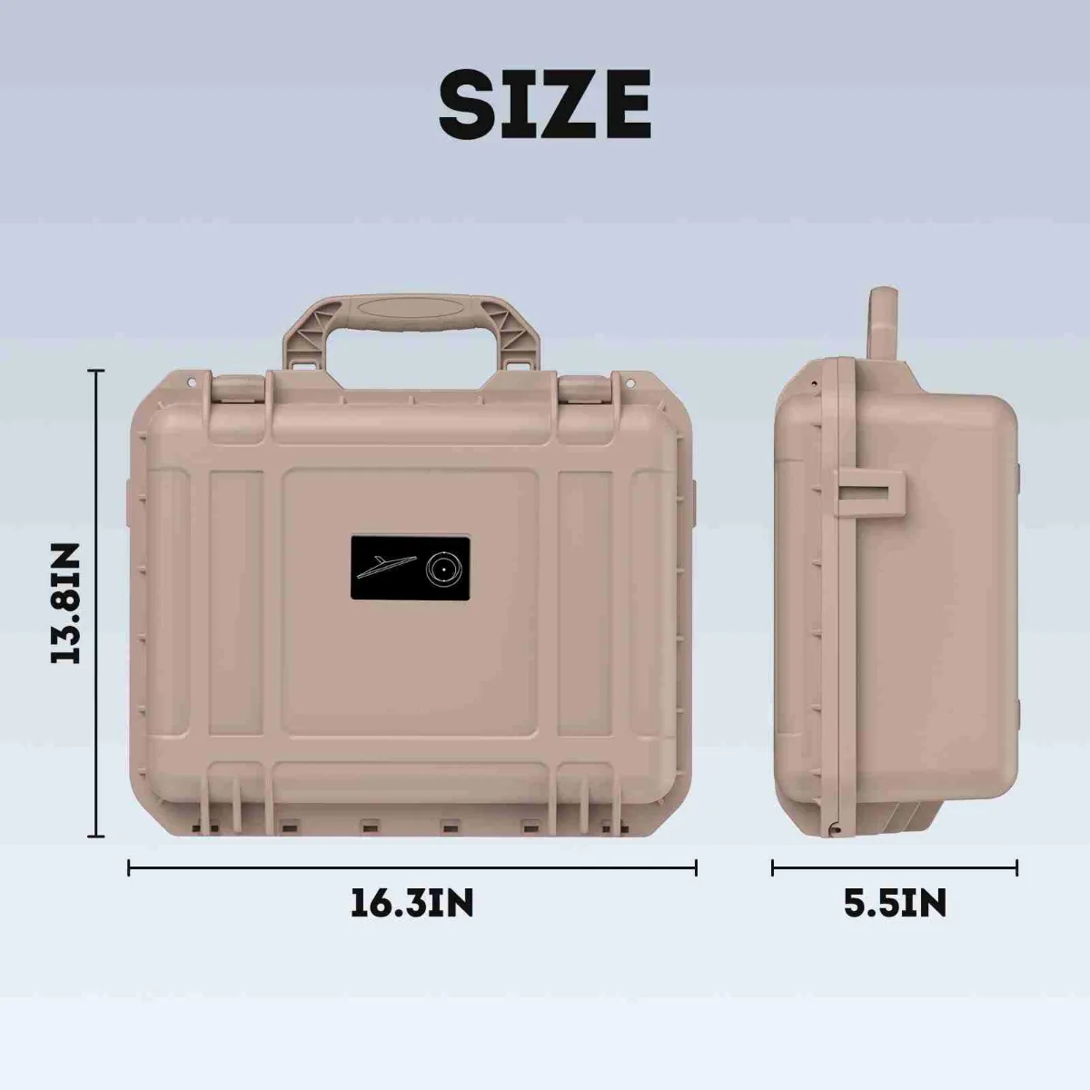 OASIDOS Portable Waterproof Hard Case For Starlink Mini RV Use